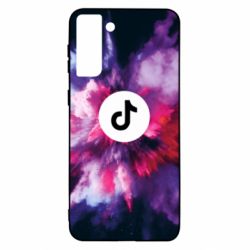Чехол для Samsung S21 Ultra Тик Ток взрыв - PrintSalon