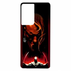 Чохол для Samsung S21 Ultra Украина – мать, за нее надо головой стоять - PrintSalon