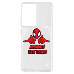 Чохол для Samsung S21 Ultra Ultimate Web Throw - PrintSalon