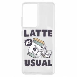 Чехол для Samsung S21 Ultra Usual milk - PrintSalon