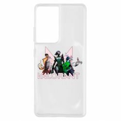 Чехол для Samsung S21 Ultra Valorant characters - PrintSalon