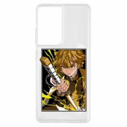 Чехол для Samsung S21 Ultra Zenitsu - PrintSalon