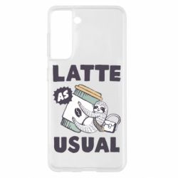 Чехол для Samsung S21 Usual milk - PrintSalon