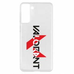 Чехол для Samsung S21+ Valorant logo intersection-PrintSalon Чехол для Samsung S21+ Valorant logo intersection