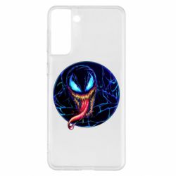 Чохол для Samsung S21+ Venom black and blue style - PrintSalon
