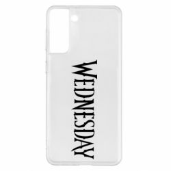 Чохол для Samsung S21+ Wednesday logo