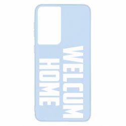 Чехол для Samsung S21 Welcum Home - PrintSalon