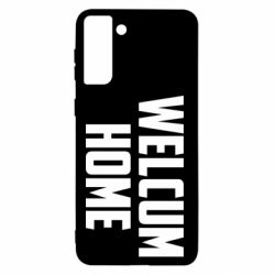 Чехол для Samsung S21+ Welcum Home - PrintSalon