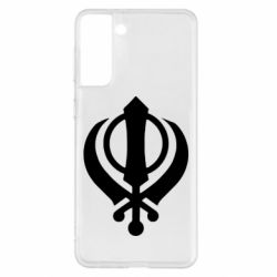 Чехол для Samsung S21+ White Khanda - PrintSalon
