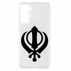 Чехол для Samsung S21 White Khanda - PrintSalon