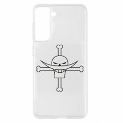 Чехол для Samsung S21 Whitebeard logo - PrintSalon