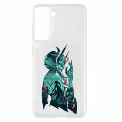 Чехол для Samsung S21 Xiao silhouette - PrintSalon