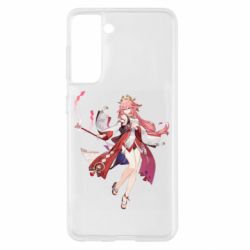 Чохол для Samsung S21 Яэ Мико арт - PrintSalon