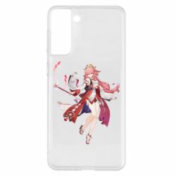 Чохол для Samsung S21+ Яэ Мико арт - PrintSalon