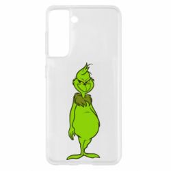 Чехол для Samsung S21 Загадочный Гринч-PrintSalon Чехол для Samsung S21 Загадочный Гринч