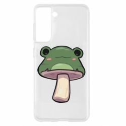 Чехол для Samsung S21 Жабо-гриб - PrintSalon