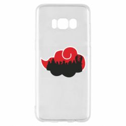 Чехол для Samsung S8 Akatsuki Members Red Cloud - PrintSalon