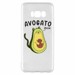 Чехол для Samsung S8 Avogato Cat - PrintSalon