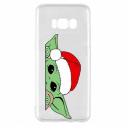 Чохол для Samsung S8 Baby Yoda Santa - PrintSalon