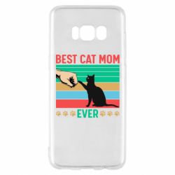 Чехол для Samsung S8 Best cat mom ever - PrintSalon