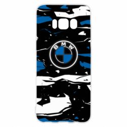 Чехол для Samsung S8 BMW logo and art background - PrintSalon