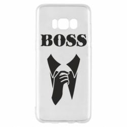 Чехол для Samsung S8 Boss Costume - PrintSalon