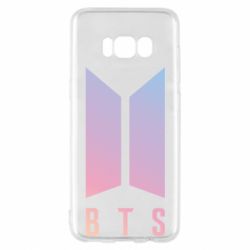 Чехол для Samsung S8 BTS gradient logo - PrintSalon