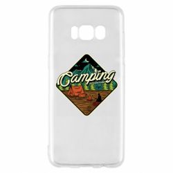 Чехол для Samsung S8 Camping and forest - PrintSalon