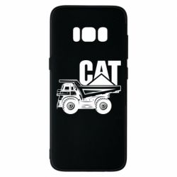 Чехол для Samsung S8 CAT logo and truck - PrintSalon