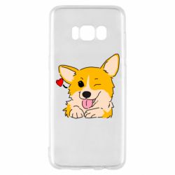 Чехол для Samsung S8 Cute Corgi Puppy - PrintSalon
