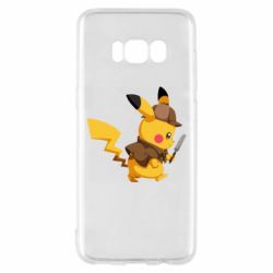 Чехол для Samsung S8 Cute Detective Pikachu - PrintSalon