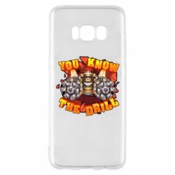 Чехол для Samsung S8 Deep Rock Galactic You know The drill - PrintSalon