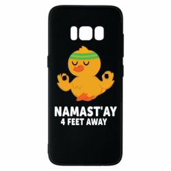 Чехол для Samsung S8 Duck Namast'ay Away - PrintSalon