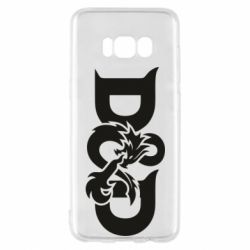 Чехол для Samsung S8 Dungeons s Dragons logo - PrintSalon