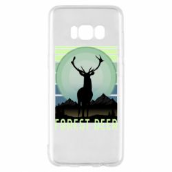Чехол для Samsung S8 Forest deer - PrintSalon