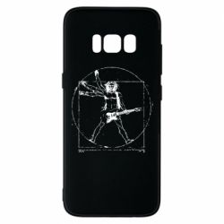 Чехол для Samsung S8 Guitarist Da Vinci - PrintSalon