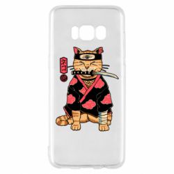Чехол для Samsung S8 Japanese Akatsuki cat - PrintSalon