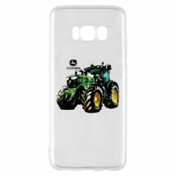 Чохол для Samsung S8 John Deere Tractor and logo - PrintSalon