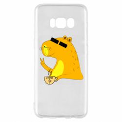 Чехол для Samsung S8 Капибара Программист - PrintSalon