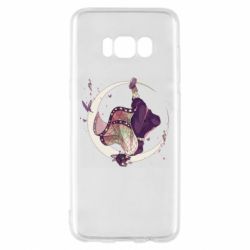 Чехол для Samsung S8 Kochou Shinobu аnime Demon Slayer - PrintSalon