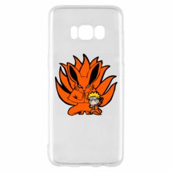 Чехол для Samsung S8 Kurama And Naruto - PrintSalon