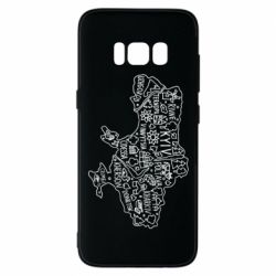 Чехол для Samsung S8 Map Ukraine - PrintSalon