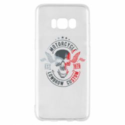 Чехол для Samsung S8 Moto skull - PrintSalon