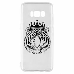 Чехол для Samsung S8 Папа-Тигр - PrintSalon