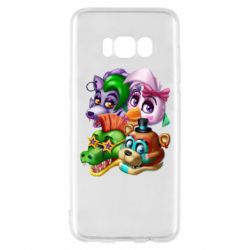 Чехол для Samsung S8 Персонажи FNAF - PrintSalon