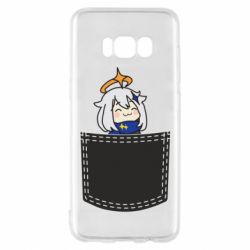 Чехол для Samsung S8 Pocket Paimon - PrintSalon