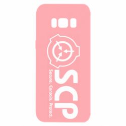 Чохол для Samsung S8 SCP logo text - PrintSalon