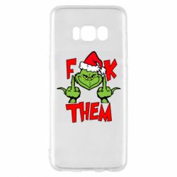 Чехол для Samsung S8 The grinch f*ck them - PrintSalon