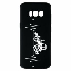 Чехол для Samsung S8 Трактор импульс - PrintSalon