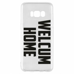 Чехол для Samsung S8 Welcum Home - PrintSalon